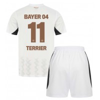 Bayer Leverkusen Martin Terrier #11 Replica Away Minikit 2024-25 Short Sleeve (+ pants)